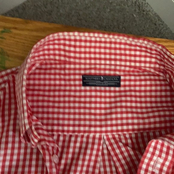 Shirts Mens Red Gingham Button Down Poshmark